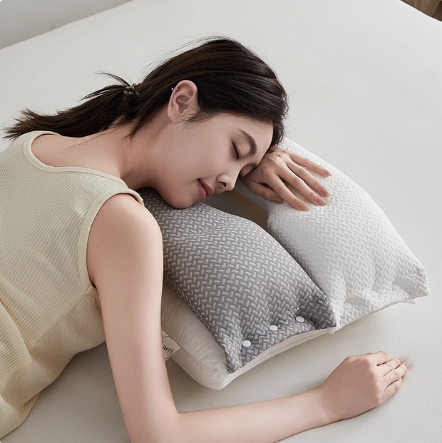 全新升級款護頸枕不壓臉護頸枕芯枕頭一對裝家用睡覺專用枕一只裝